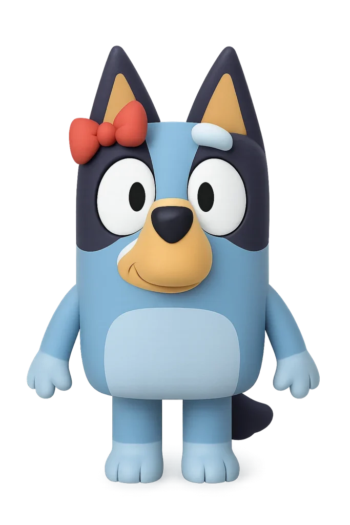 3d Bluey